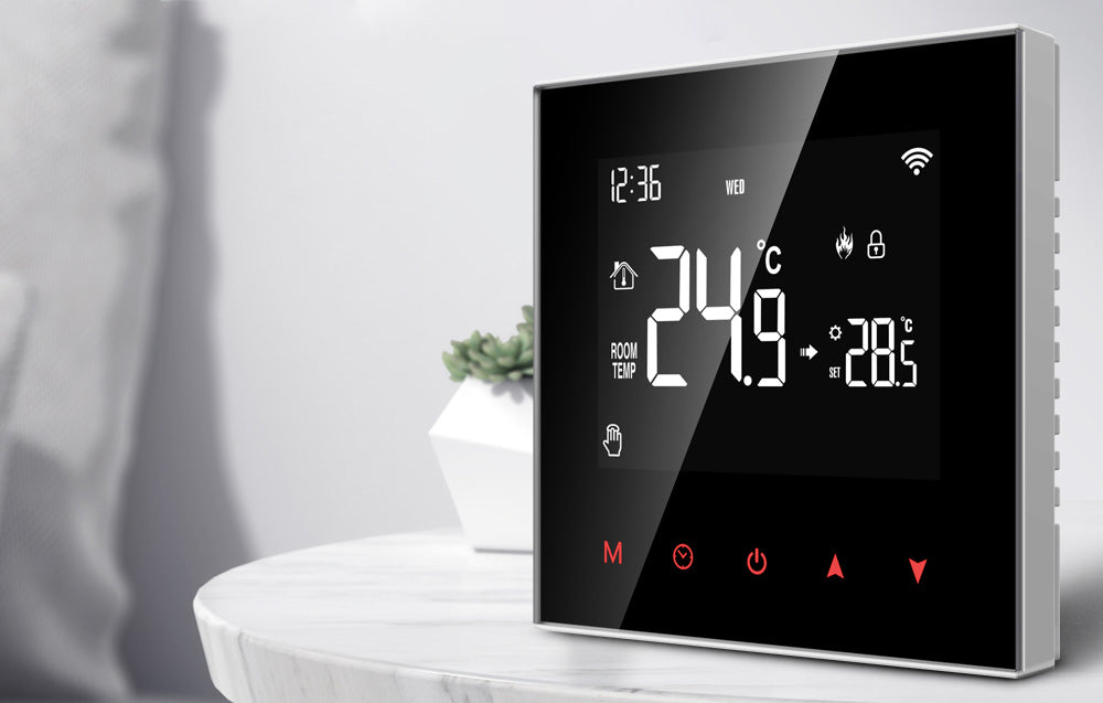 Zigbee termostaatti vesikertoiselle lattialämmitykselle