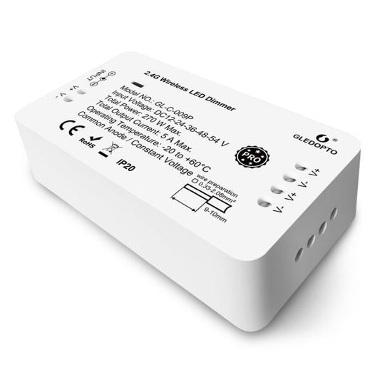 Gledopto Zigbee LED-ohjain 12-54V GL-C-009P