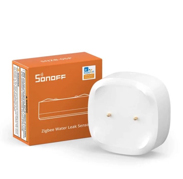 Zigbee vesivuotoanturi + vuodonilmaisukaapeli Sonoff SNZB-05P