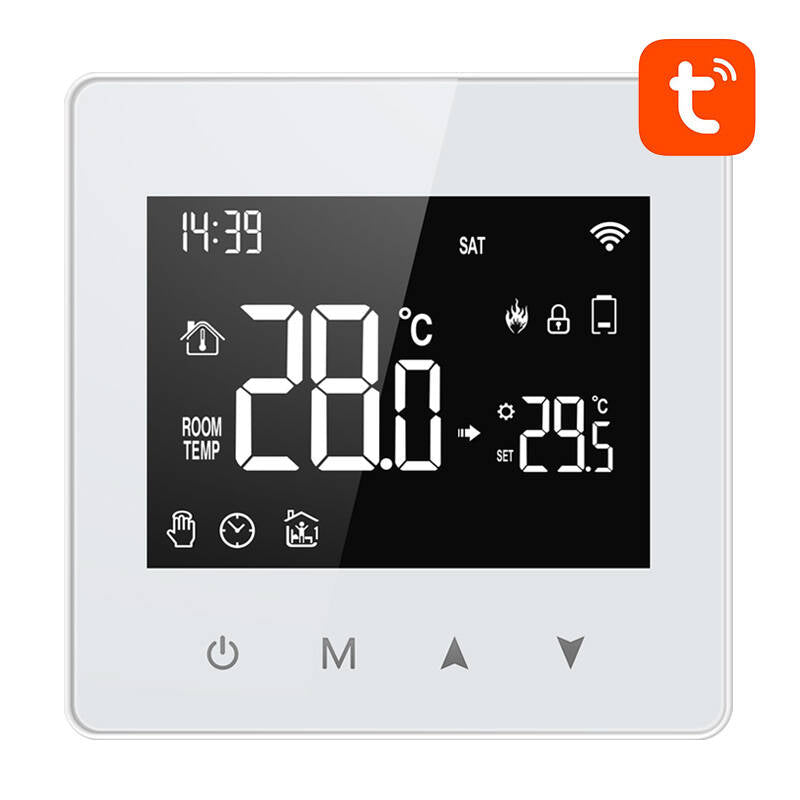 Avatto Wifi termostaatti WT198 paristokäyttöinen potentiaalivapaa