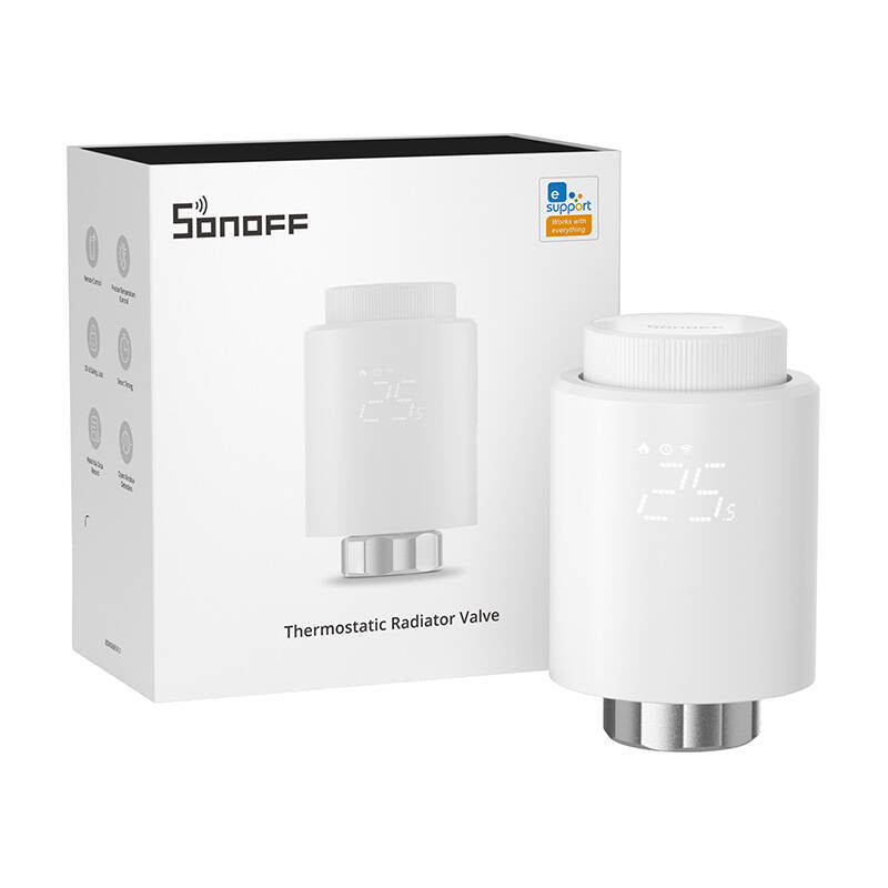 Sonoff ZigBee TRVZB patteritermostaatti