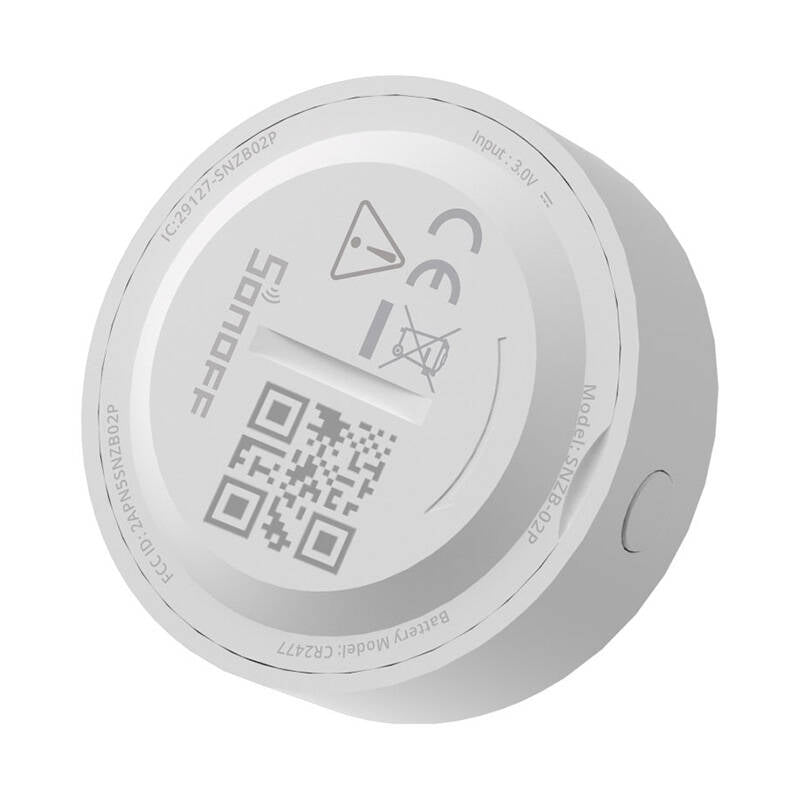 Zigbee lämpötilamittari / kosteusanturi Sonoff SNZB-02P