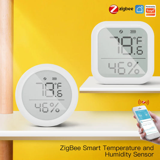 MOES Zigbee 3.0 Tuya lämpötila- ja kosteusanturi LCD-näytöllä ZSS-KB-TH