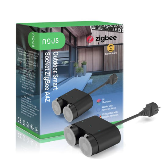 Zigbee pistorasia ulkokäyttöön