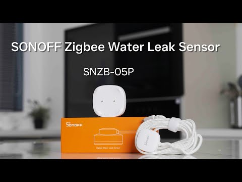Zigbee vesivuotoanturi + vuodonilmaisukaapeli Sonoff SNZB-05P