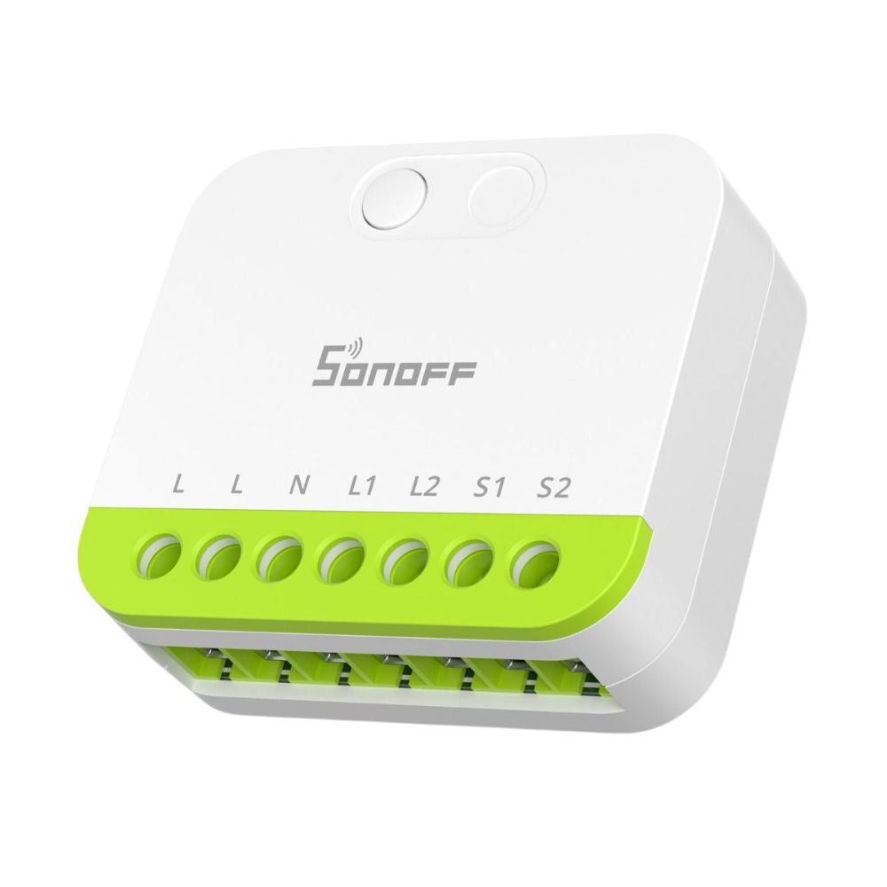 Zigbee 2-kanavainen älyrele MINI DUO 230V Sonoff MINI-ZB2GS