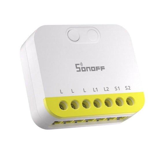 Zigbee 2-kanavainen älyrele MINI DUO-L 230V Sonoff MINI-ZB2GS-L