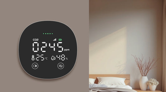CO₂ ja sisäilman laatu älykotituotteilla