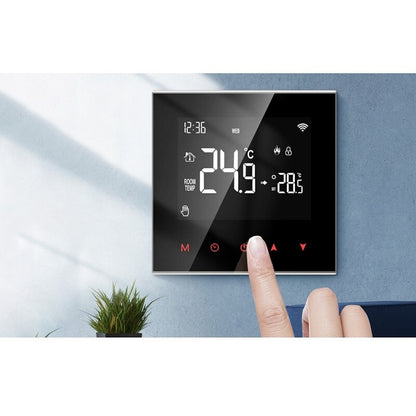 Avatto Zigbee-termostaatti vesikiertoiseen lattialämmitykseen hipaisukytkimet