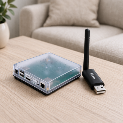 Home Assistant Green-älykotihubi & ZigBee USB-Dongle - aloituspaketti