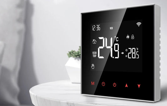 Avatto Zigbee-termostaatti vesikiertoiseen lattialämmitykseen 3A – ZWT100-3A lähikuva