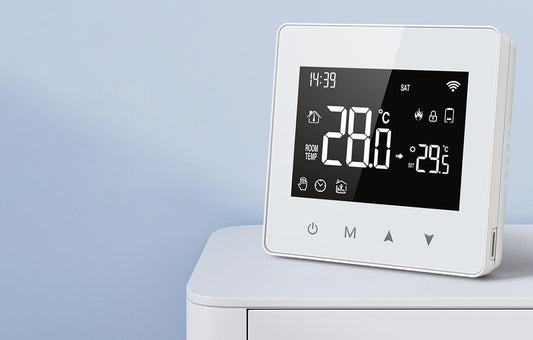 Avatto Zigbee termostaatti ZWT198 paristokäyttöinen potentiaalivapaa