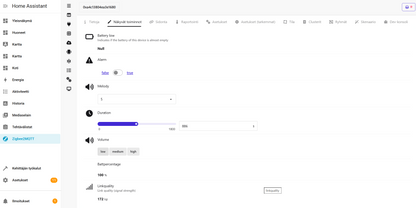 NEO NAS-AB02B Zigbee hälytyssireeni 90 dB valo- ja äänivaroituksella