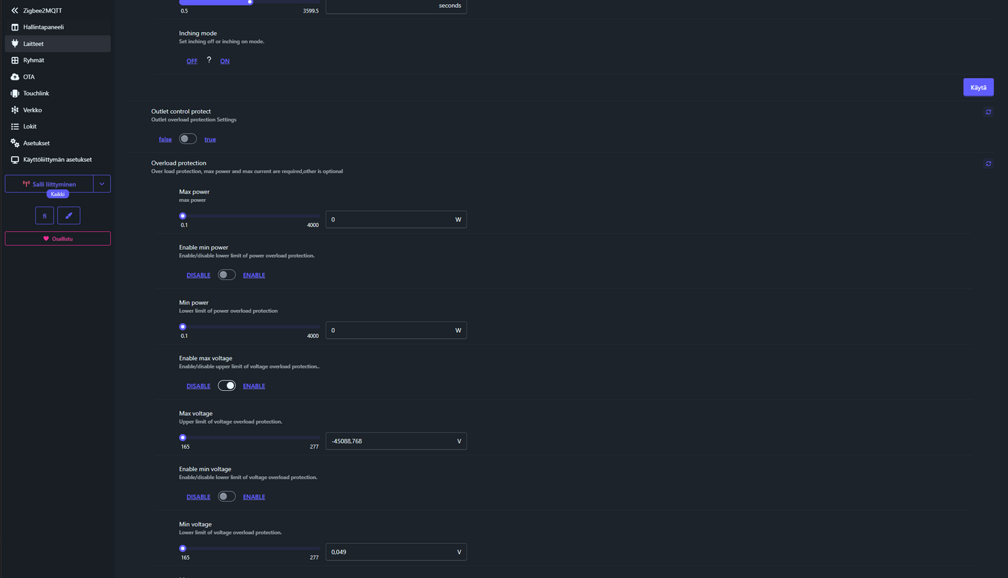 Sonoff Zigbee älykäs pistorasia-adapteri energiamittauksella 16A S60ZBTPF