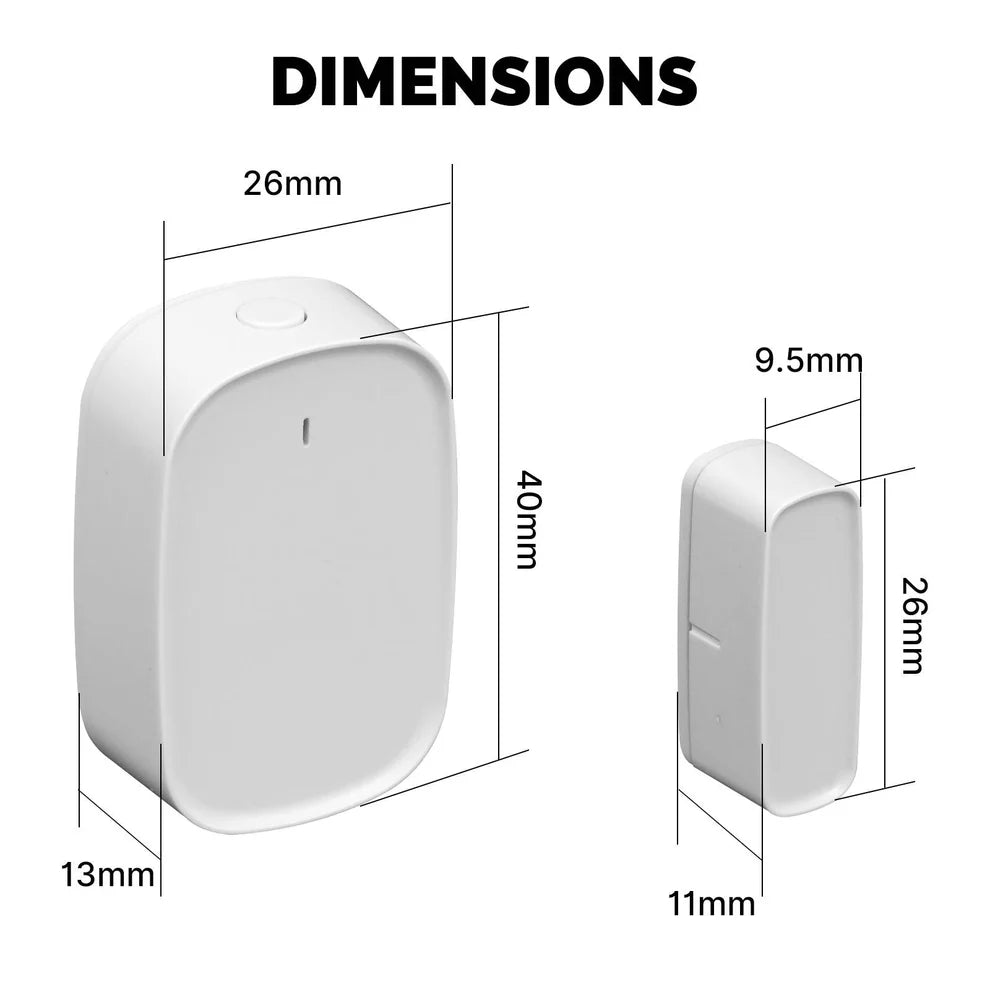 MOES Tuya Zigbee ovi- ja ikkuna-anturi – ZSS-S01-GWM