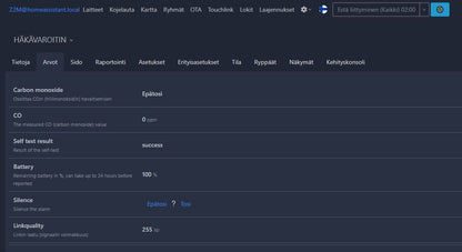 Heiman Zigbee CO-häkävaroitin