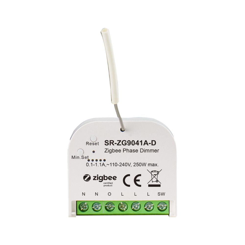 Zigbee LED-himmennin 230V energiamittauksella TRIAC Sunricher SR-ZG9041A-D