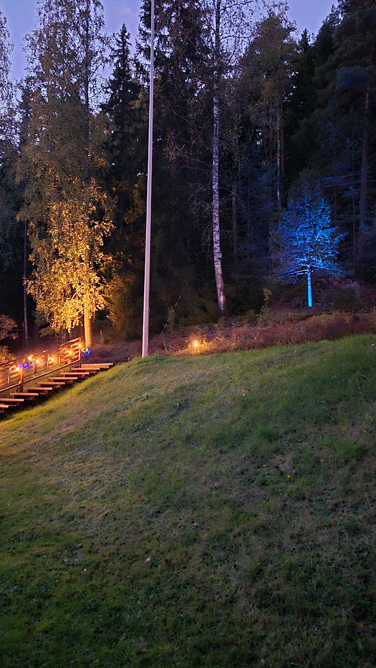 Zigbee RGB+CCT 7W LED-puutarhavalaisin GL-G-002P Gledopto Pro